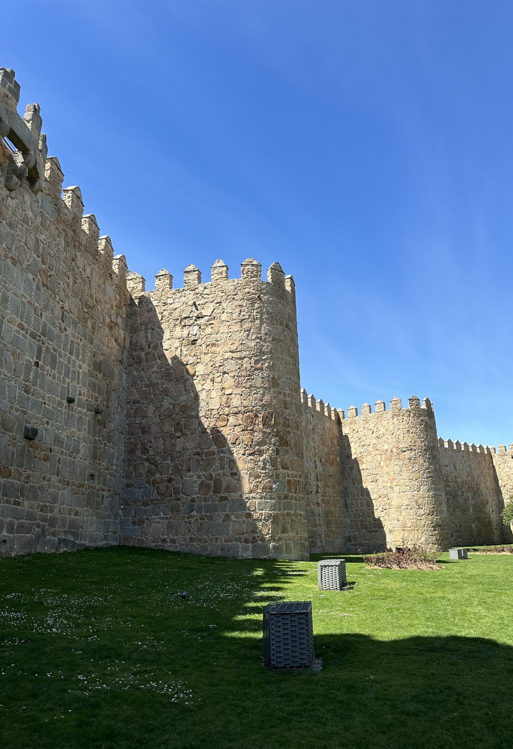 Roman Aqueduct walled city of Avila